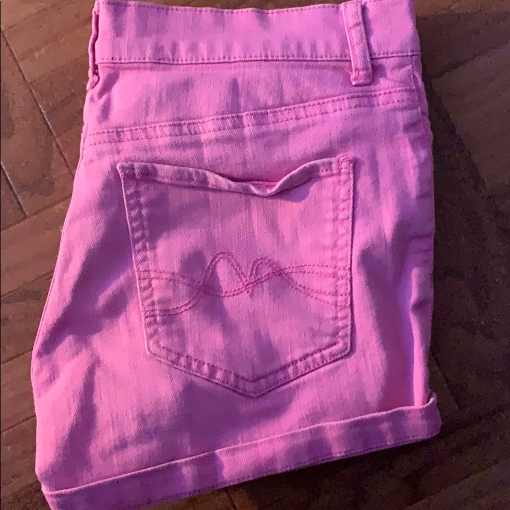 Pink shorts